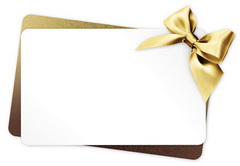 Image of Gift Voucher White with Gold Box